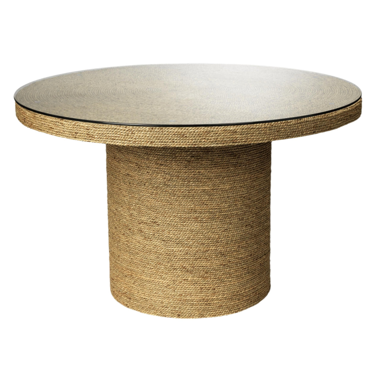 Harbor Round Seagrass Bistro Table