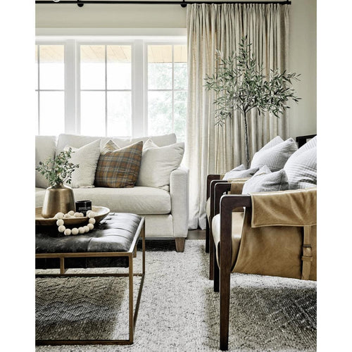 Ingrid Ivory & Taupe Hand Woven Rug