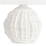 Caspian Ceramic Table Lamp White