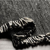 Azalea Black & Cream Hand Woven Rug