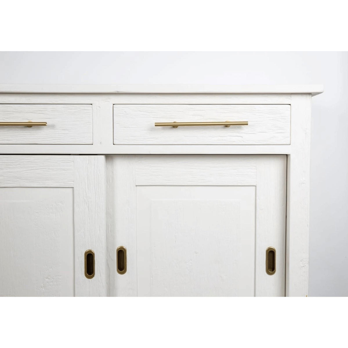 White Parisian Wood Sideboard