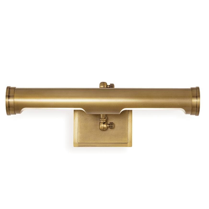 Southern Living Tate Picture Light Medium Natural Brass