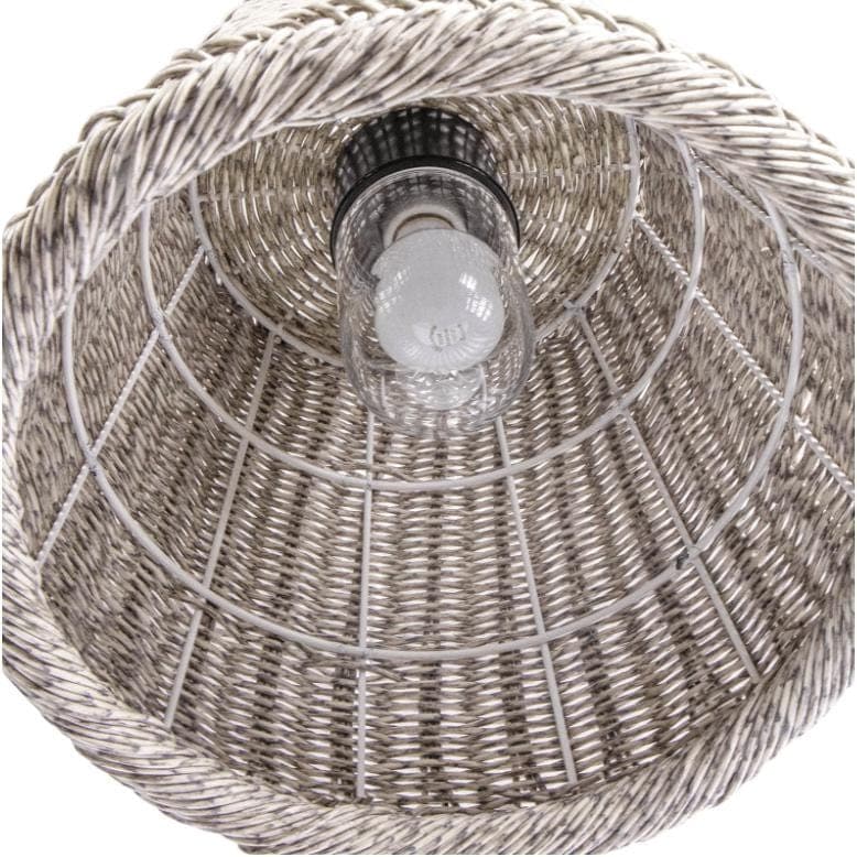 Coastal Living Augustine Wicker Outdoor Pendant