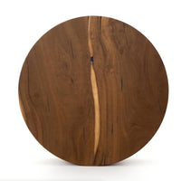 Heston Natural Yukas Wood Round Coffee Table