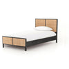 Sherwood Black & Cane Twin Bed