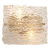 Swan Curved Glass Sconce, Large