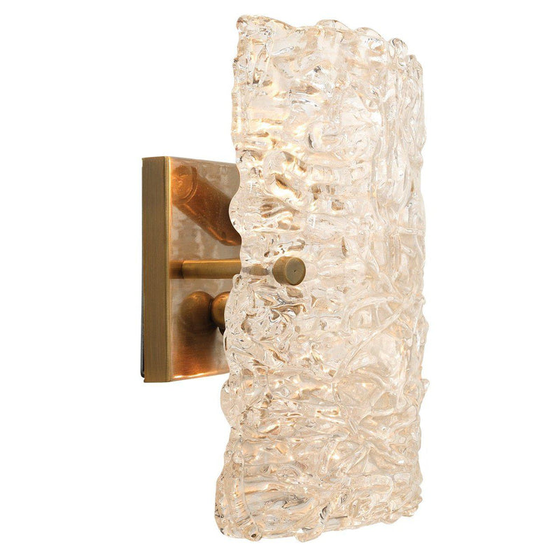 Swan Curved Glass Sconce, Large