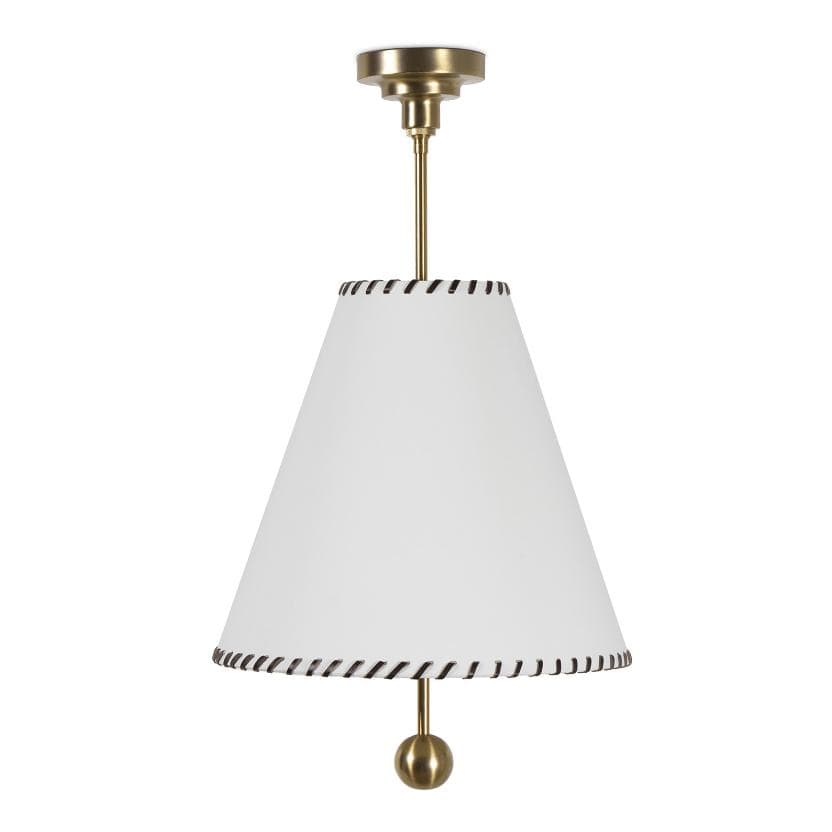 Jubilee Pendant Natural Brass