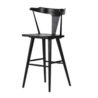 Rutherford Black Oak Bar & Counter Stools