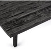 Ash Reclaimed Wood Cocktail Table Black