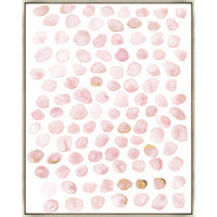 Blush Dabbles IV Giclee Painting