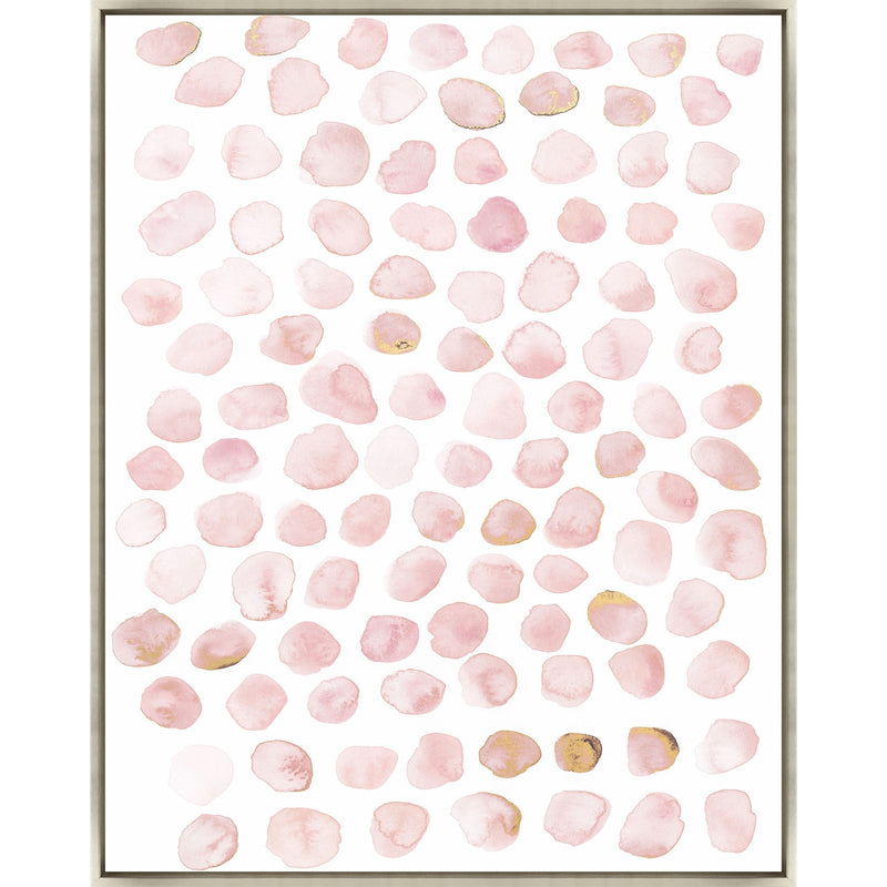 Blush Dabbles IV Giclee Painting
