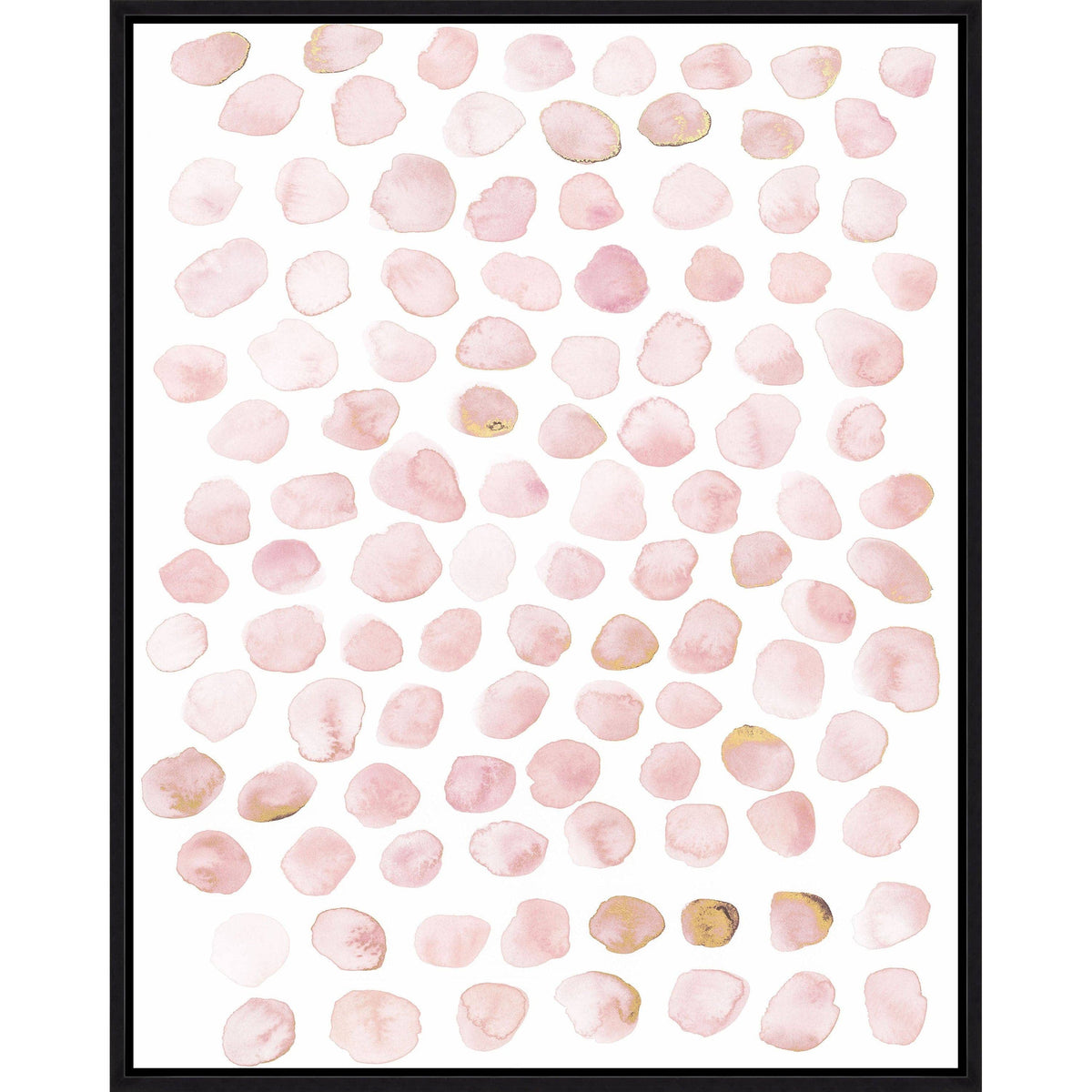 Blush Dabbles IV Giclee Painting