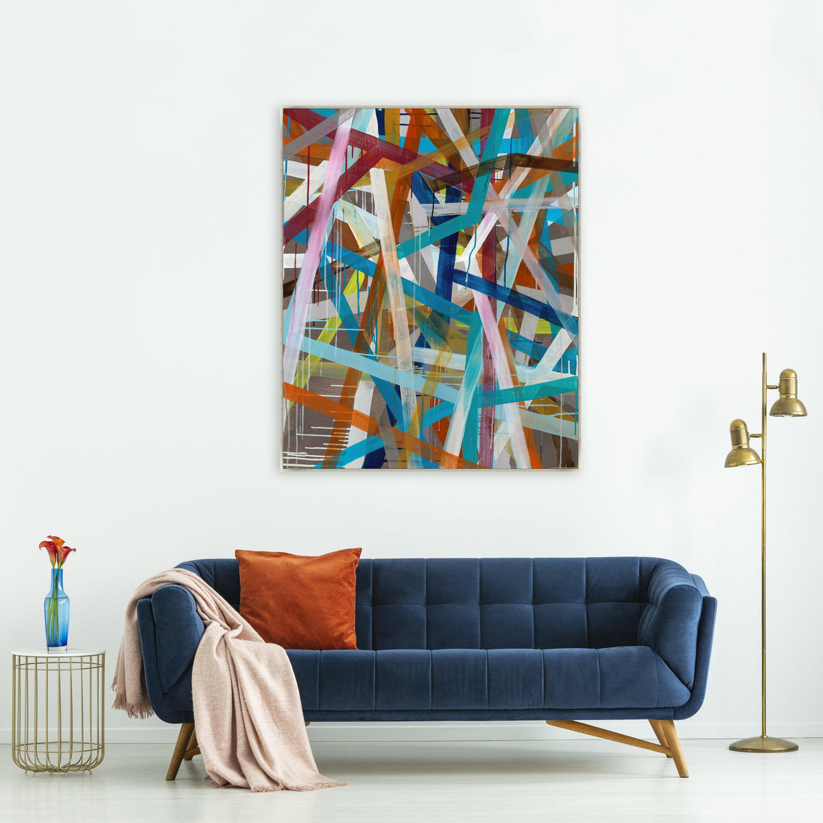 Color Theory Giclee Canvas Painting