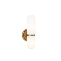 Salon Sconce Small Natural Brass