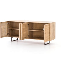 Crandall Natural Cane Sideboard