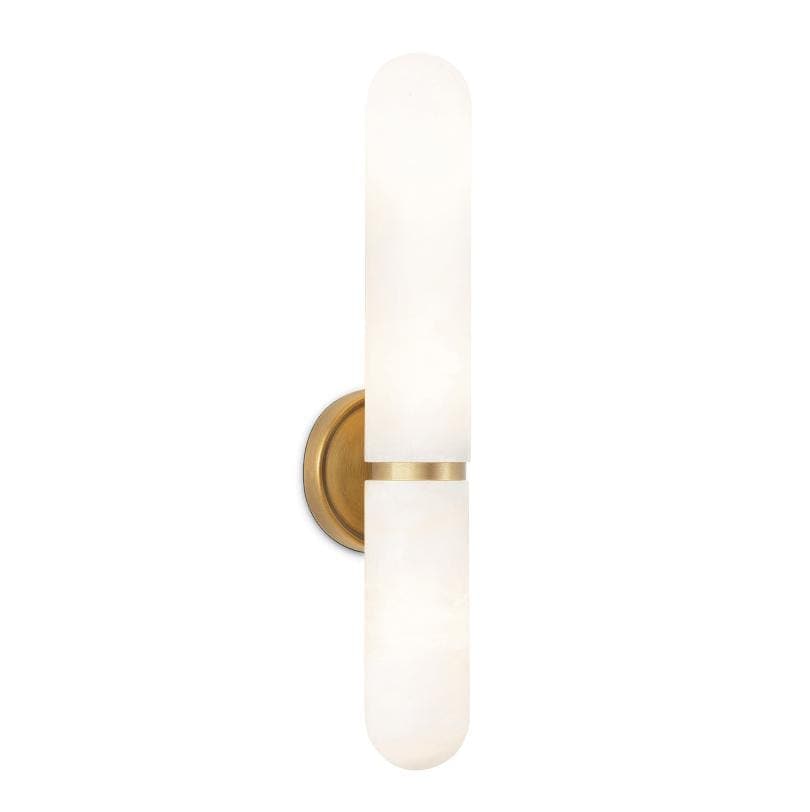 Salon Sconce Large Natural Brass