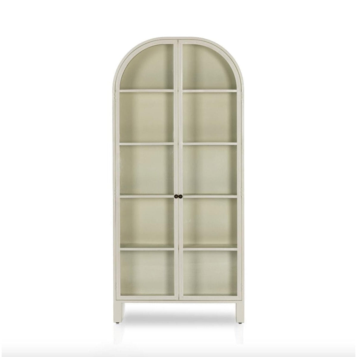 Bryant Cream Iron Curio Cabinet