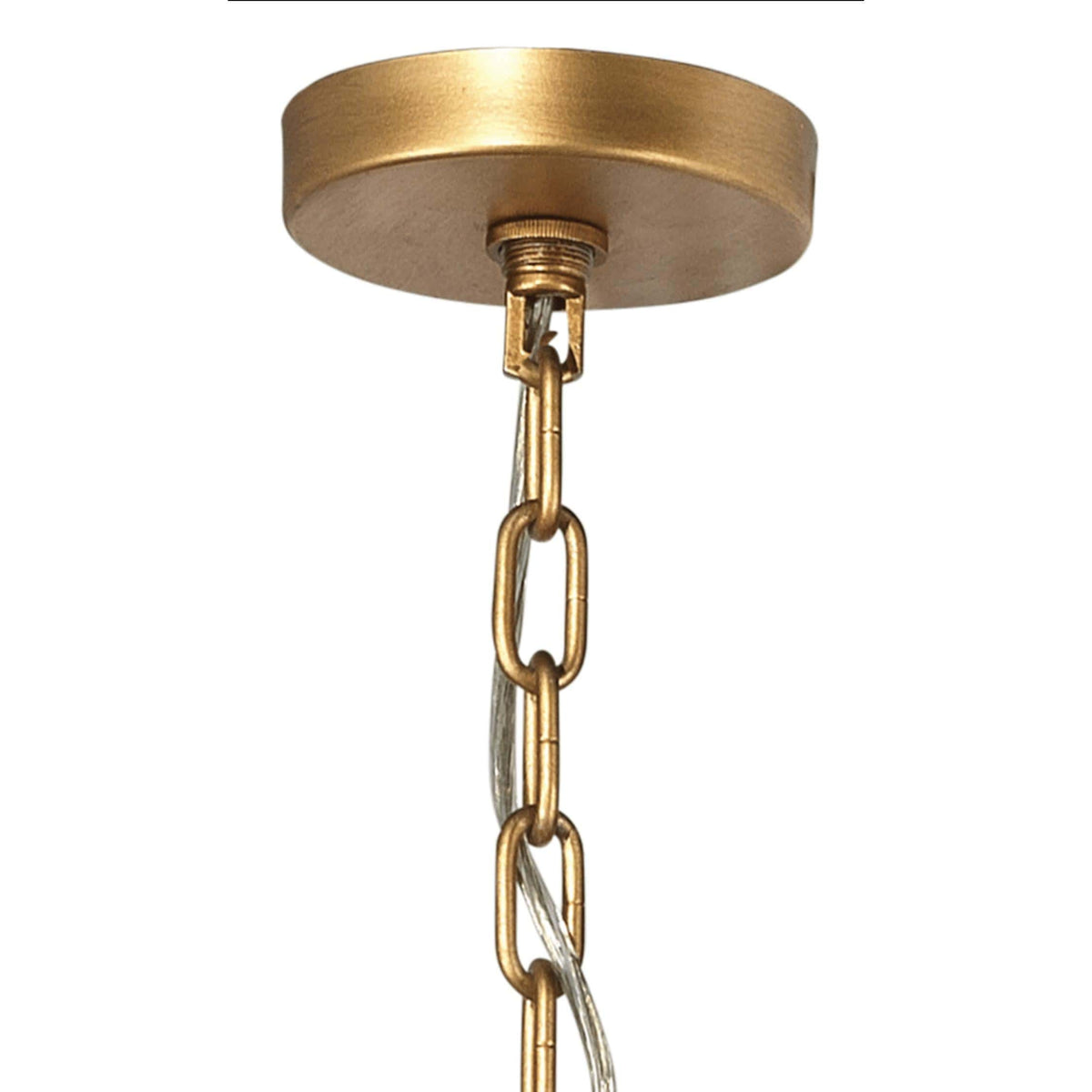 Perignon Three Tier Brass Chandelier