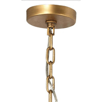 Perignon Three Tier Brass Chandelier