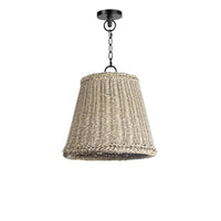 Coastal Living Augustine Wicker Outdoor Pendant