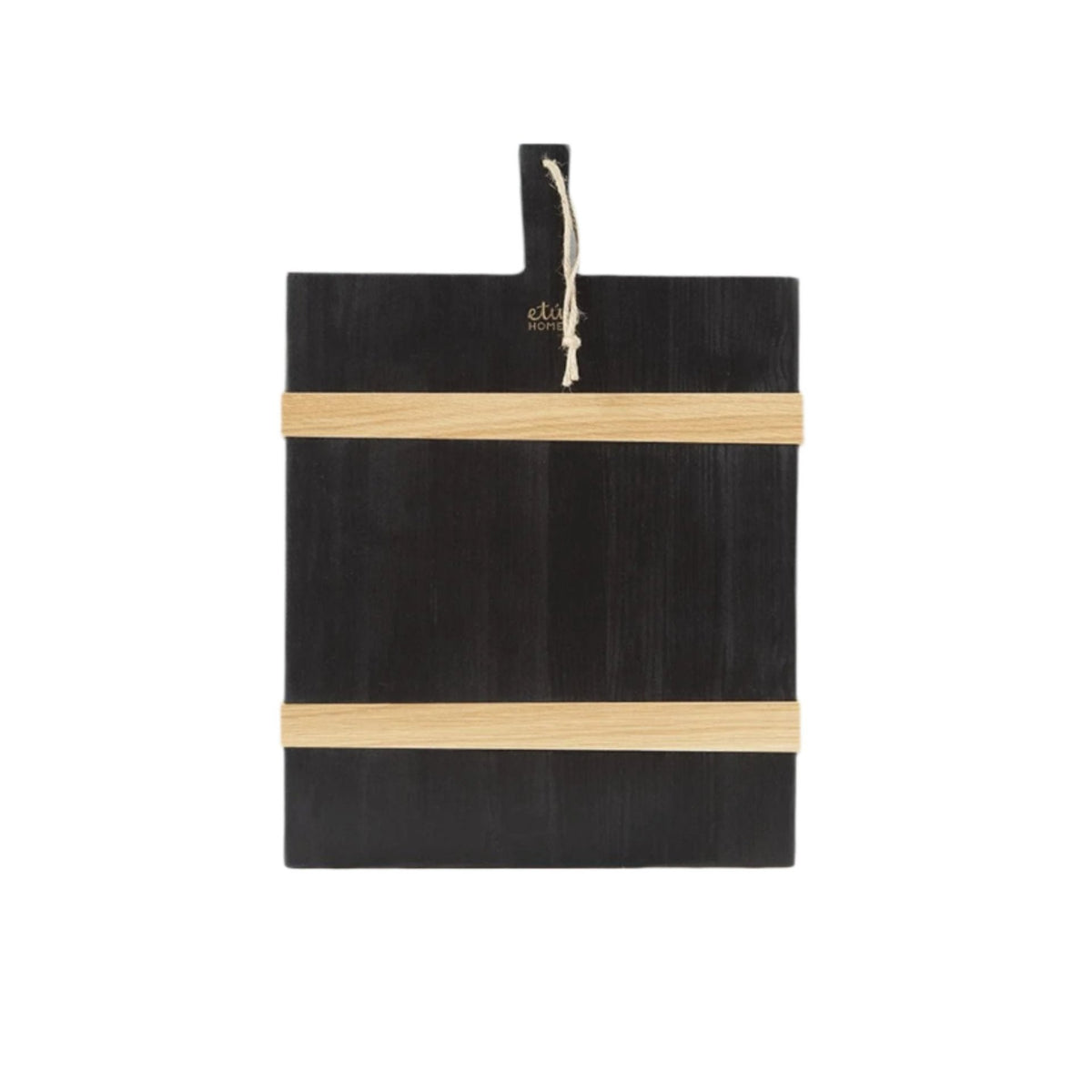 Black Rectangle Mod Charcuterie Board, Medium