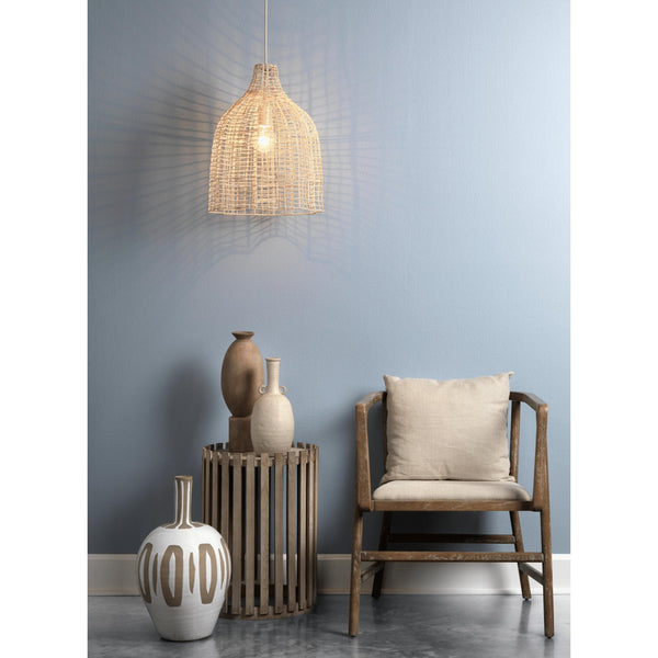 Whisper Natural Rattan Pendant