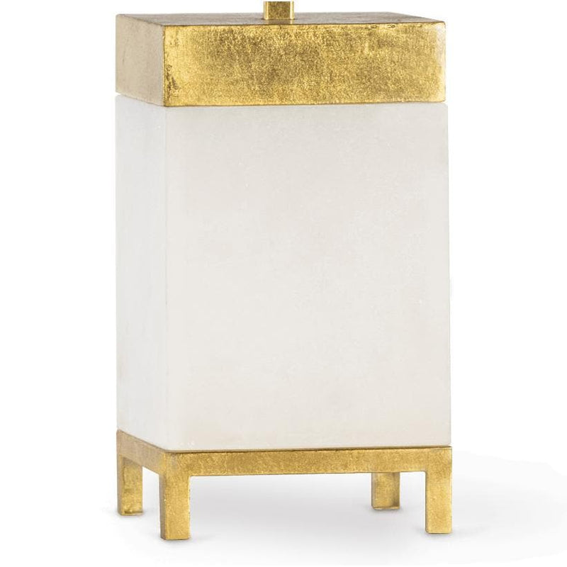 Lily Alabaster & Gold Table Lamp