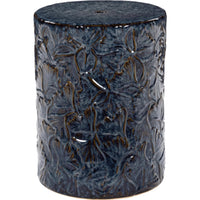 Blue Bishop Ceramic Stool