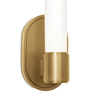 Dixon Sconce Single Natural Brass