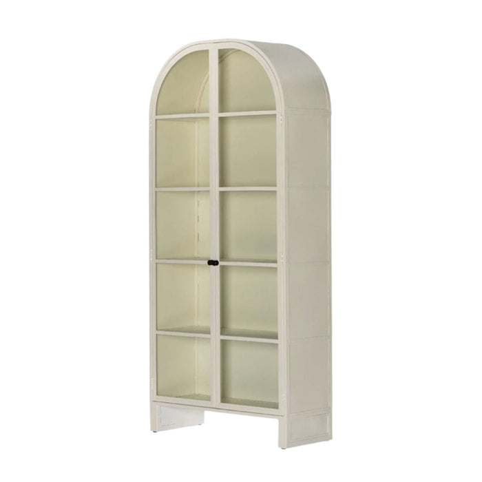 Bryant Cream Iron Curio Cabinet