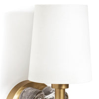 Southern Living Bella Sconce Natural Brass