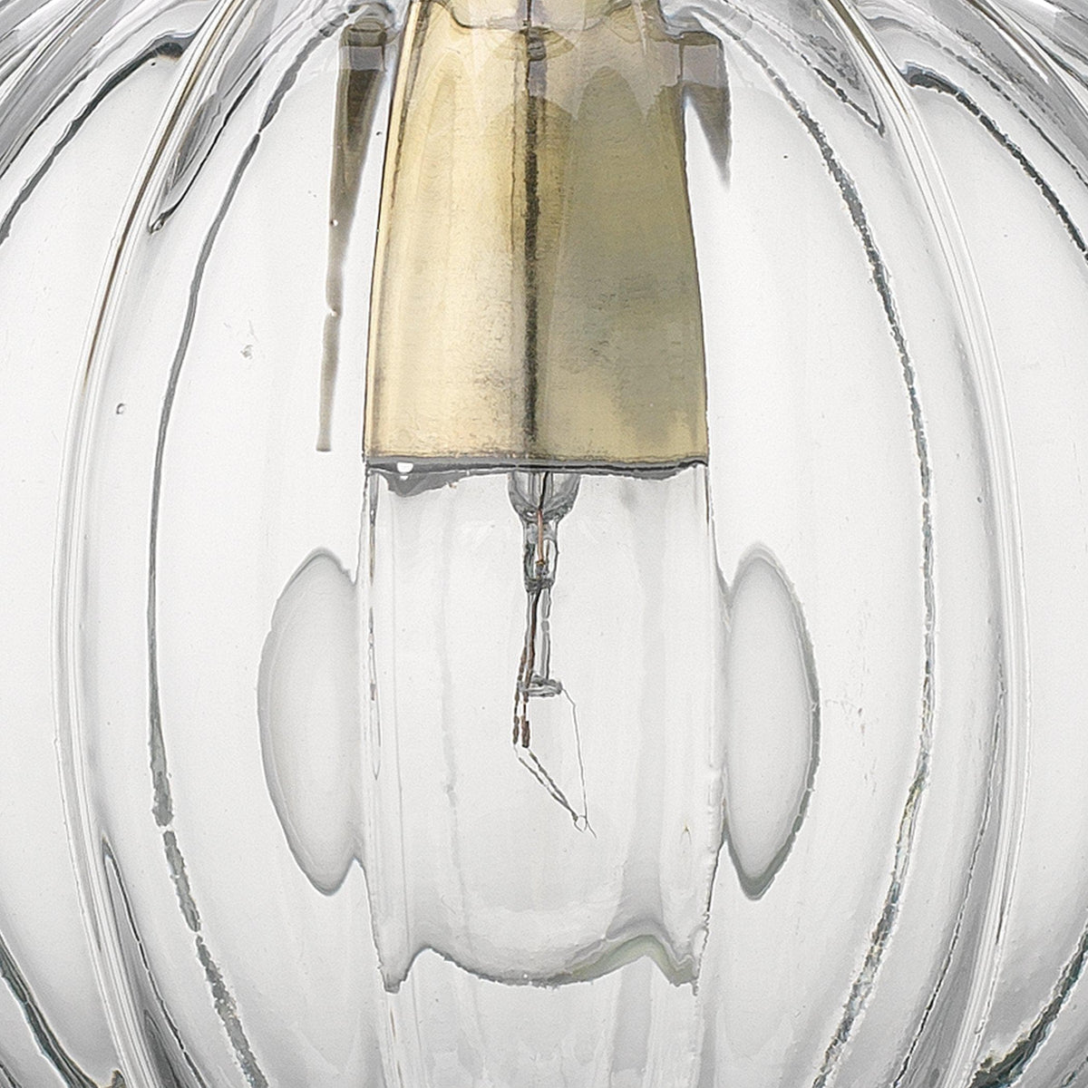 Sophia Carafe Pendant in Clear Glass