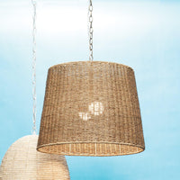 Willow Seagrass Drum Pendant