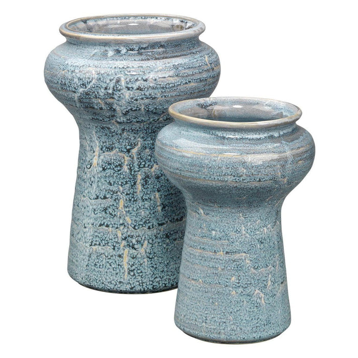 Snorkel Aqua Blue Vases