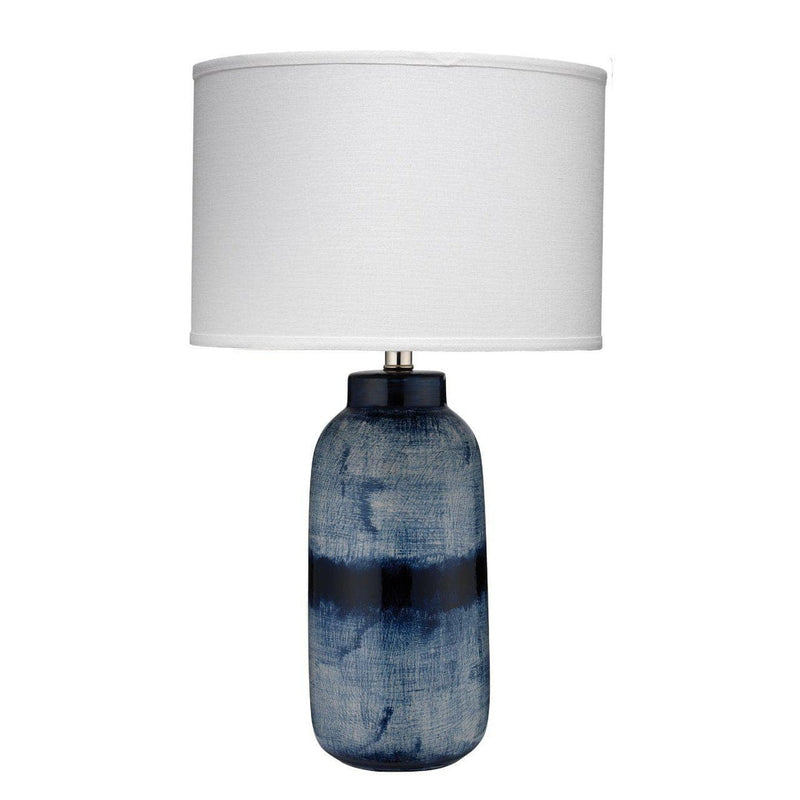 Indigo Blue & White Ceramic Lamp