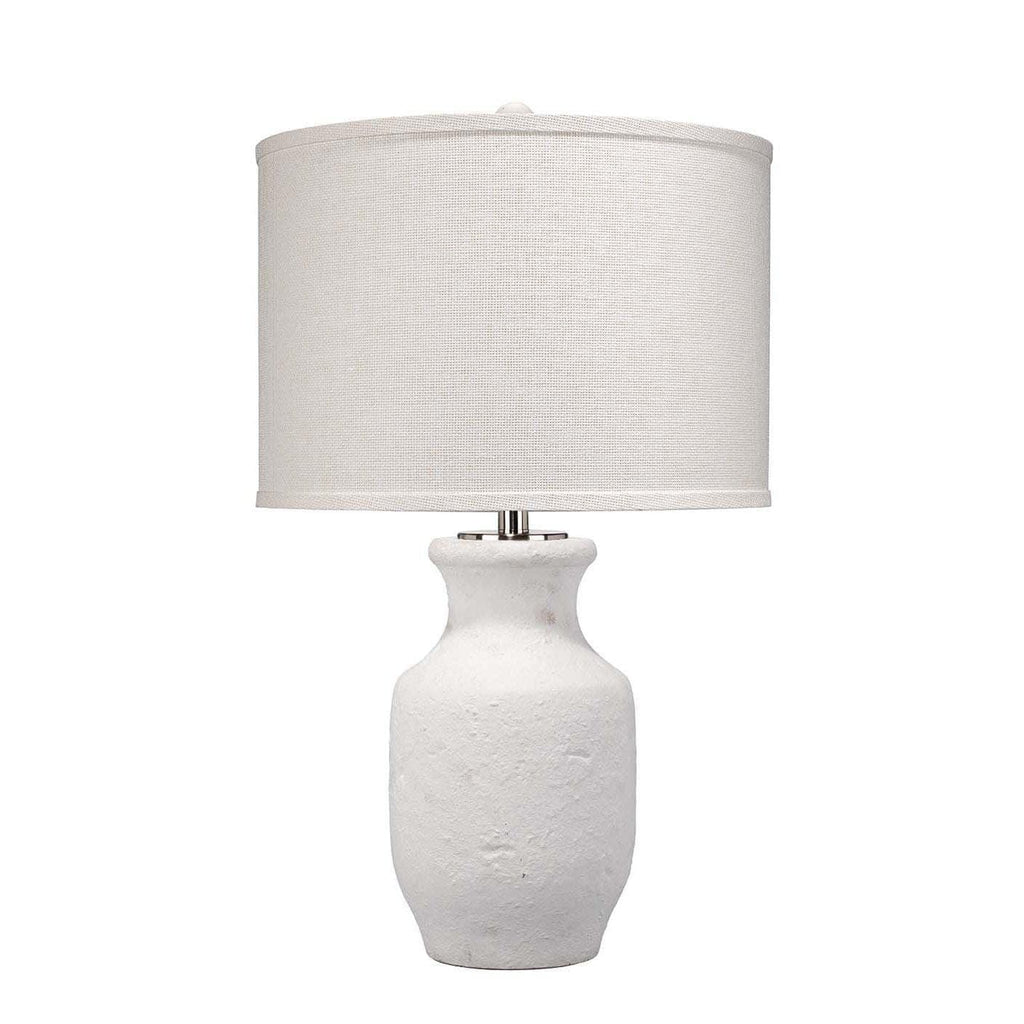 Gilbert White Ceramic Table Lamp