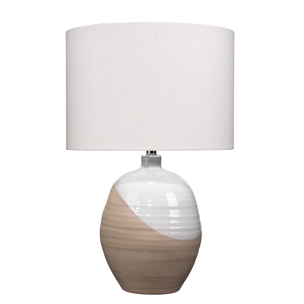 Hillside Natural & White Table Lamp