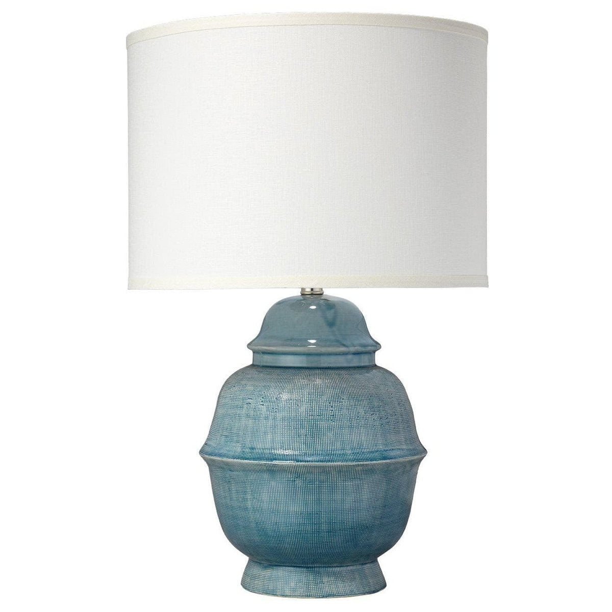 Kaya Blue Ceramic Table Lamp