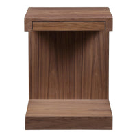 Zio Walnut C Side Table