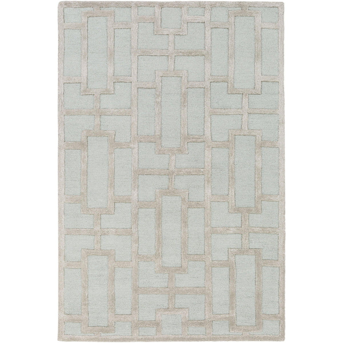 Arise Dusty Sage Hand Tufted Wool Rug