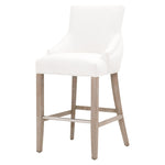 Alley White Tufted Table & Barstool