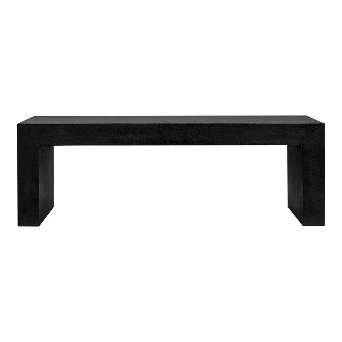 Lazarus Outdoor Bench Black