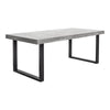 Jedrik Cement Outdoor Dining Table