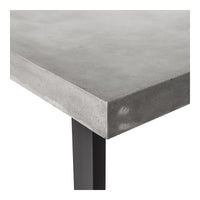 Jedrik Cement Outdoor Dining Table