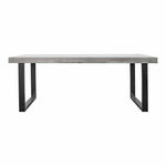 Jedrik Cement Outdoor Dining Table