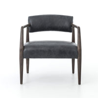 Terance Chaps Ebony Arm Chair