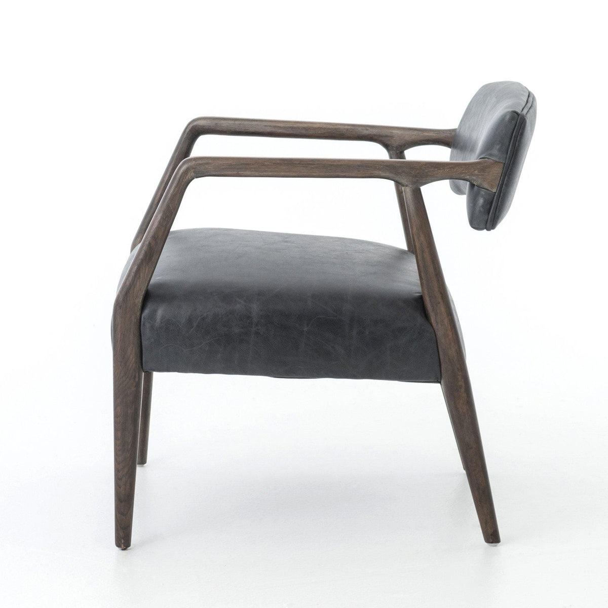 Terance Chaps Ebony Arm Chair