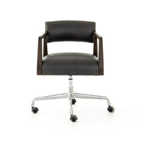 Terance Chaps Ebony Desk Chair