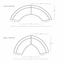 London Dover Crescent Sectional